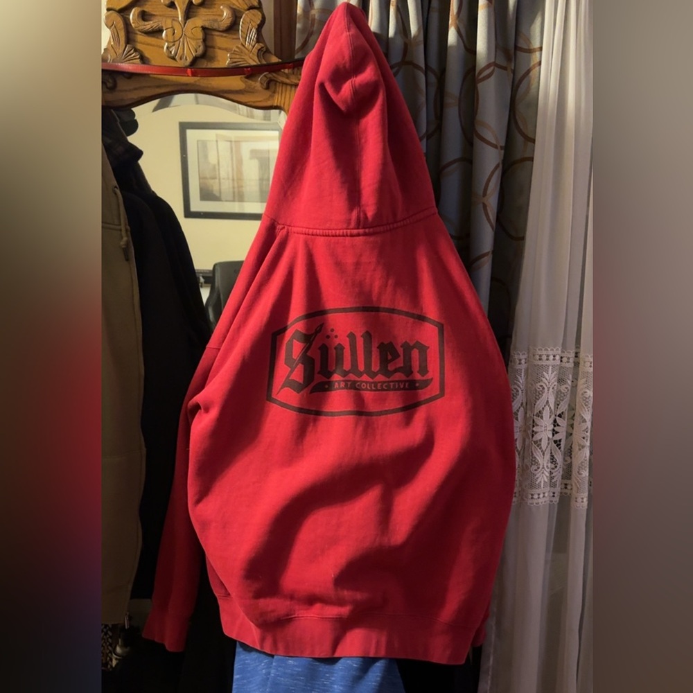 Sullen Red Hoodie